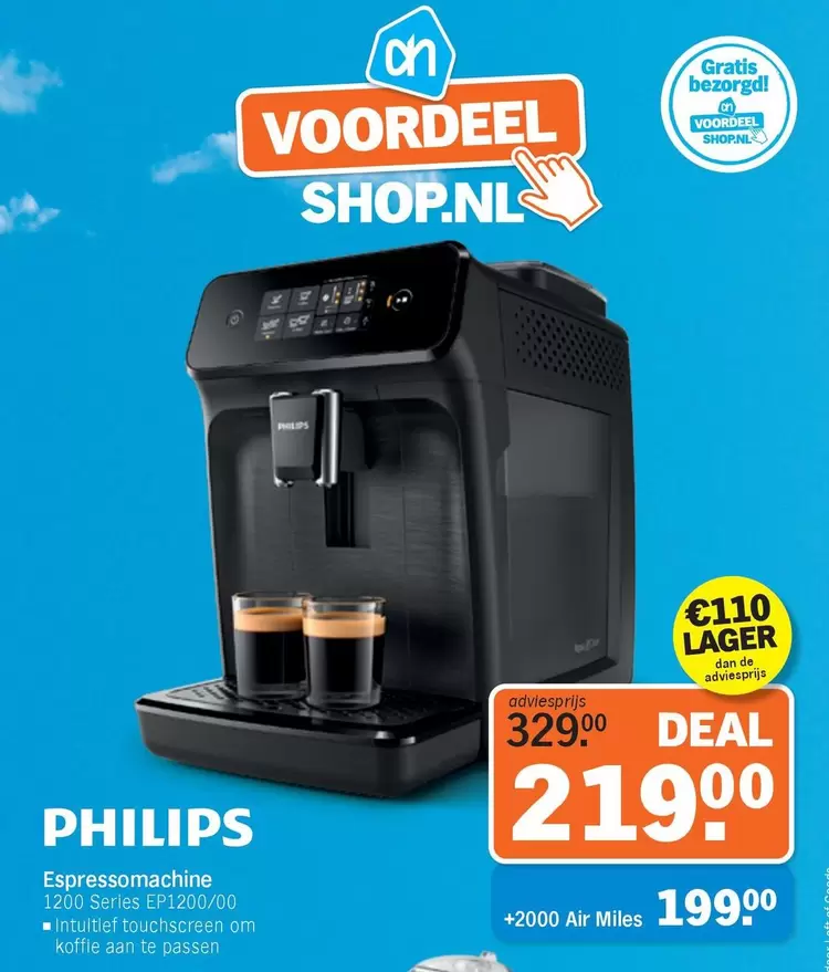 Philips - Espressomachine 1200 Series EP1250/00