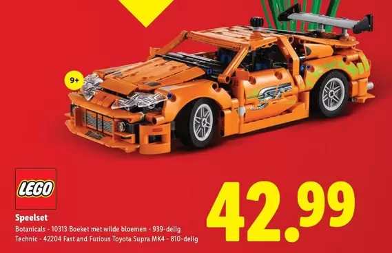 Lego - Fast and Furious Toyota Supra MK4