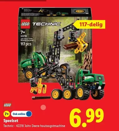 Lego - Technic - 42218 John Deere houtoogstmachine