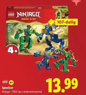 Lego - Ninjago - 71853 Jay's drakenmechastrijd