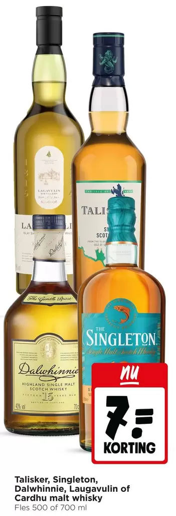 Cardhu - Talisker, Singleton, Dalwhinnie, Lagavulin of malt whisky