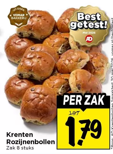 Best - Krenten Rozijnenbollen