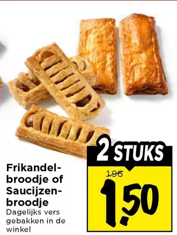 De - Frikandel-broodje of Saucijzenbroodje