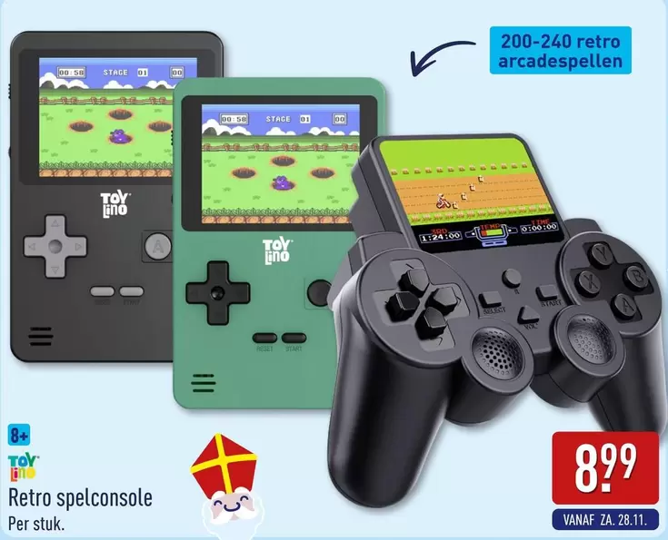 start - Retro spelconsole