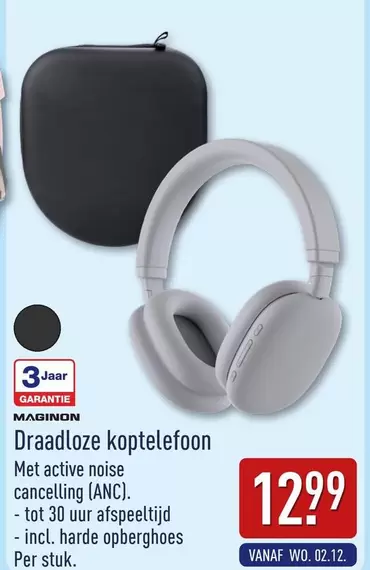 Draadloze koptelefoon