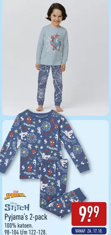 Marvel - Stitch Pyjama's 2-pack
