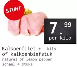 Pepper - Kalkoenfilet of kalkoenbiefstuk