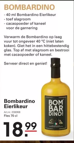 Dino - Bombardino Eierlikeur