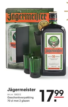 Jagermeister - Jägermeister Geschenkverpakking 70 cl met 2 glazen