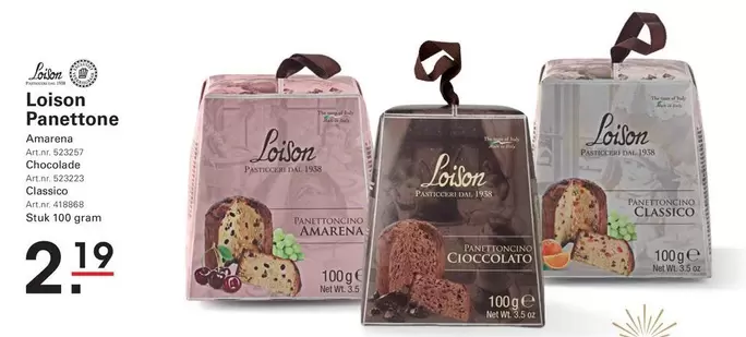 GE - Loison Panettone