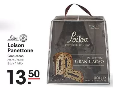 GE - Panettone Gran Cacao Art.nr. 775278