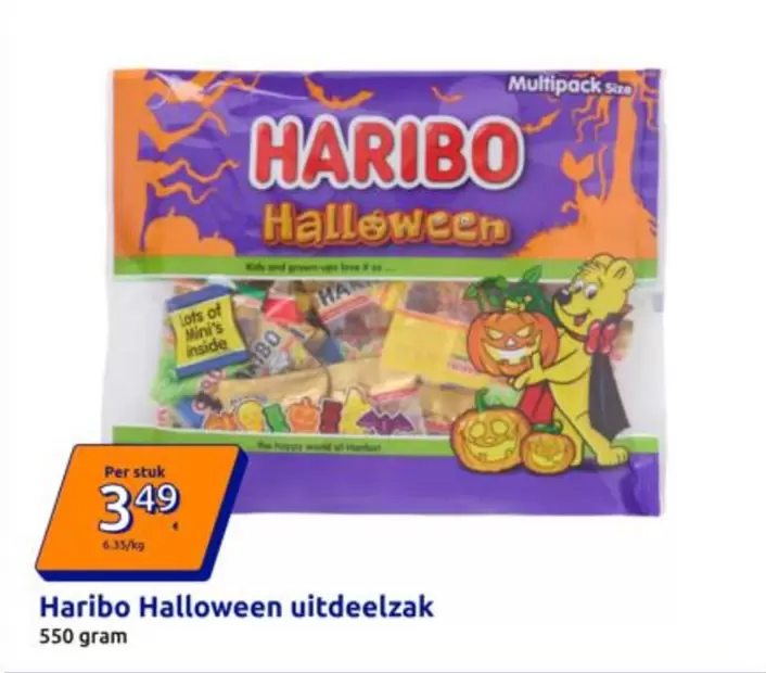 Haribo - Halloween uitdeelzak
