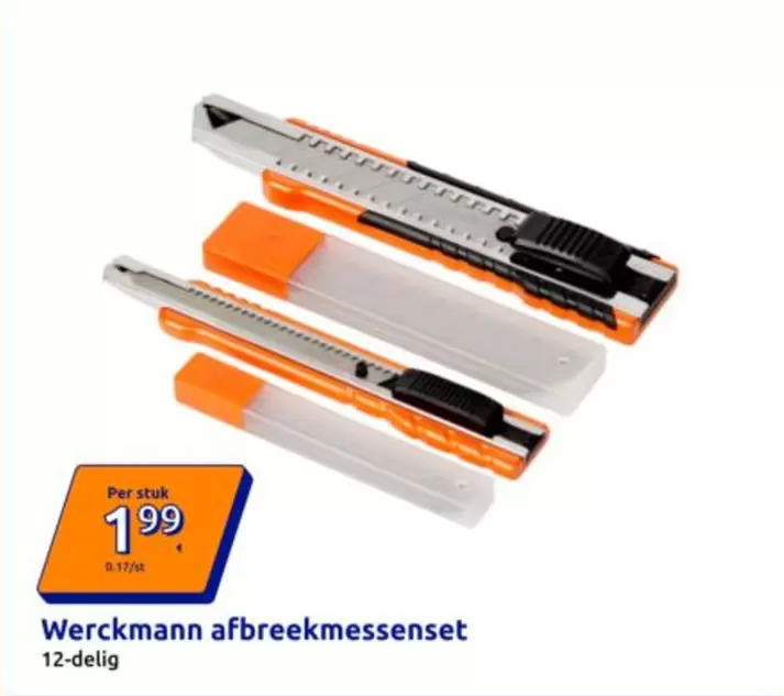 Werckmann afbreekmessenset