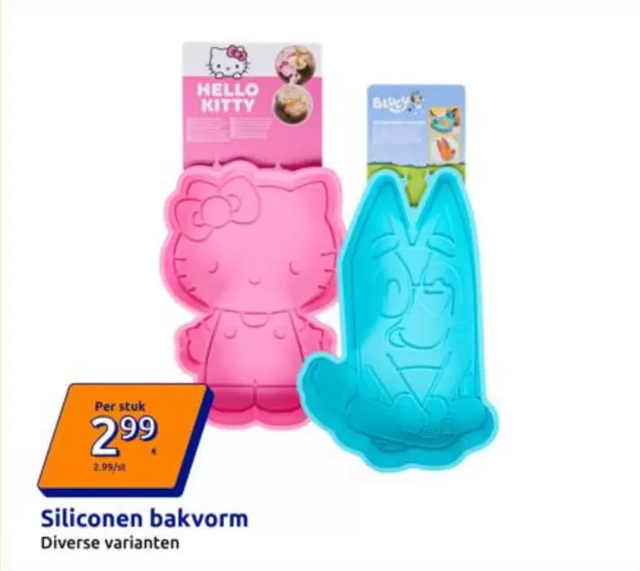 Hello Kitty - Silicone bakvorm