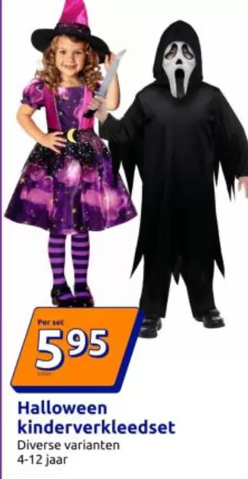 Halloween kinderkleedset