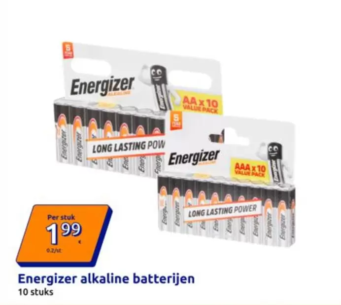 Energizer - Alkaline Batterijen