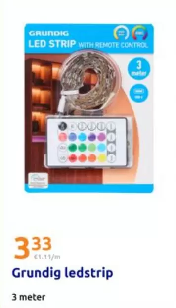 LED STRIP WITH REMOTE CONTROL