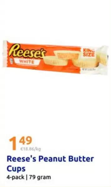 White - Peanut Butter Cups