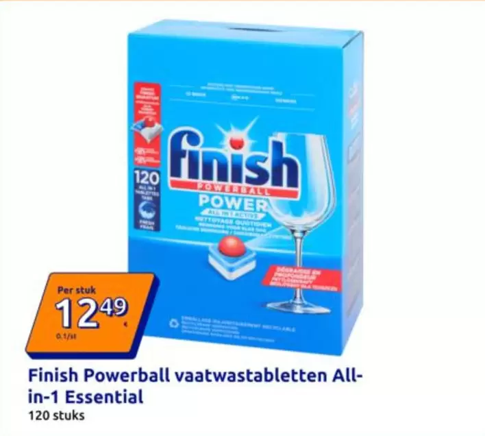 Finish - Powerball vaatwastabletten All-in-1 Essential