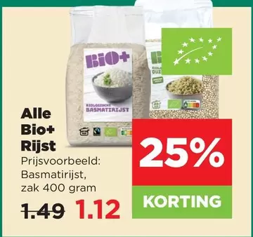 Bio - + Rijst Basmatirijst