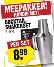 COCKTAIL-SHAKERSET 5-delig
