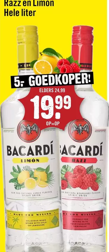 Bacardi - Razz en Limon