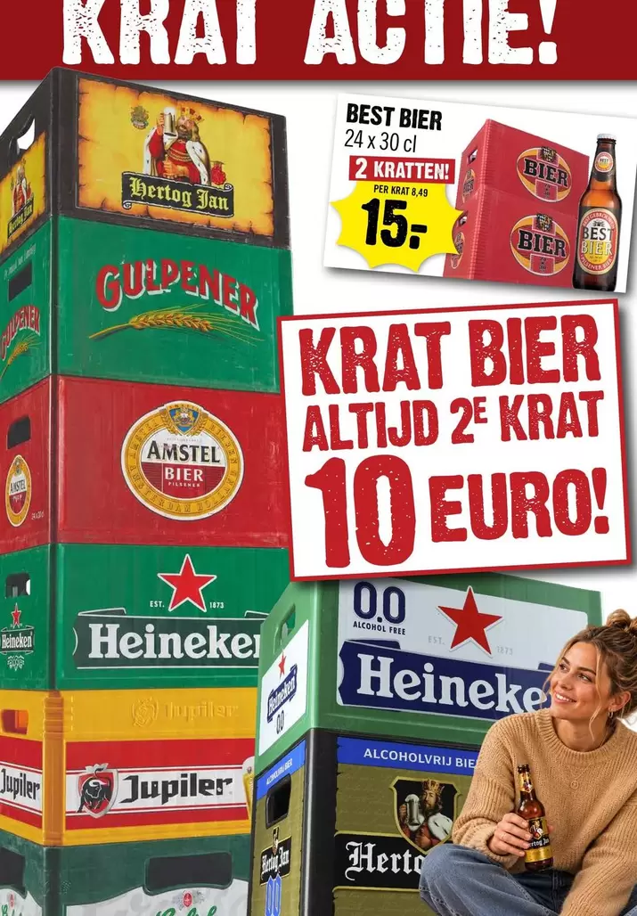 Heineken - Krat Bier