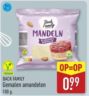 Label - Gemalen amandelen