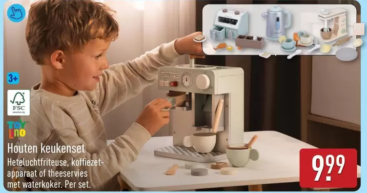Houten keukenset