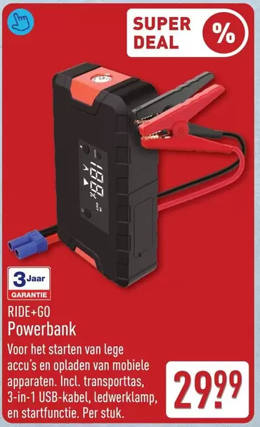 RIDE+GO Powerbank