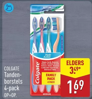 Colgate - Tandenborstels 4-pack