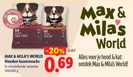 max - Honden kauwsnacks