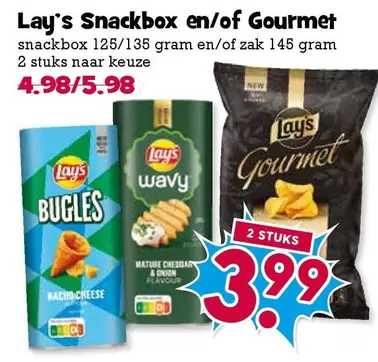 Lay's - Snackbox en/of Gourmet
