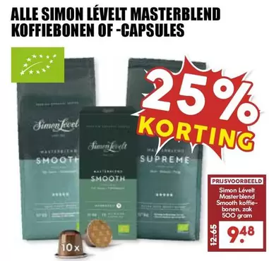 supreme - MASTERBLEND KOFFIEBONEN OF -CAPSULES