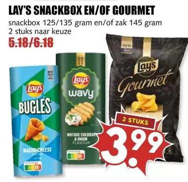 Lay's - SNACKBOX EN/OF GOURMET