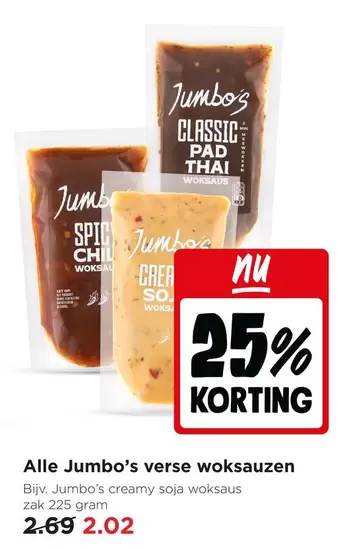 Jumbo - 's verse woksauzen