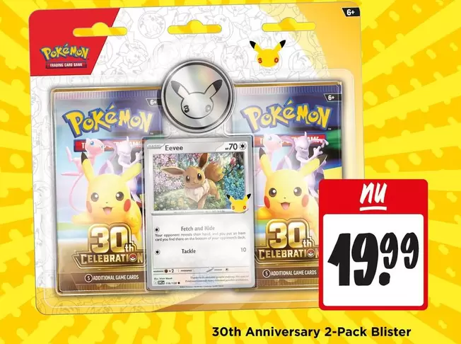 Pokemon - 30th Anniversary 2-Pack Blister