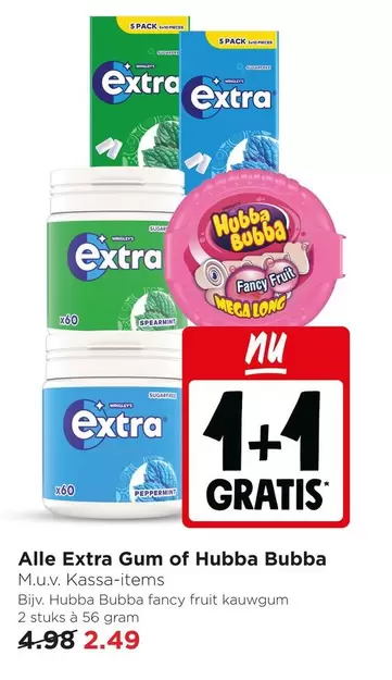 extra - Extra Gum of Hubba Bubba