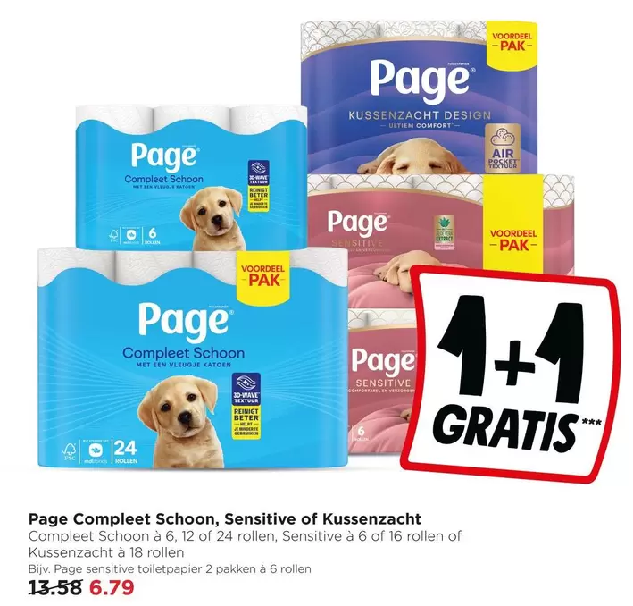 Design - Page Compleet Schoon, Sensitive of Kussenzacht
