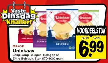 extra - Uniekaas Jong, Belegen of Extra Belegen