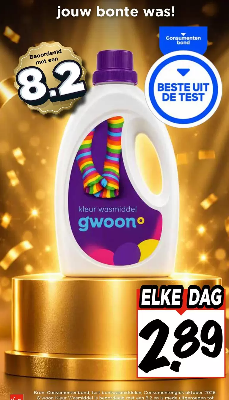 De - Kleur Wasmiddel