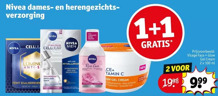 Nivea -  dames- en herengezichtsverzorging