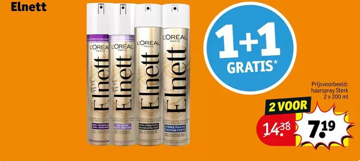 Paris - Elnett Hairspray
