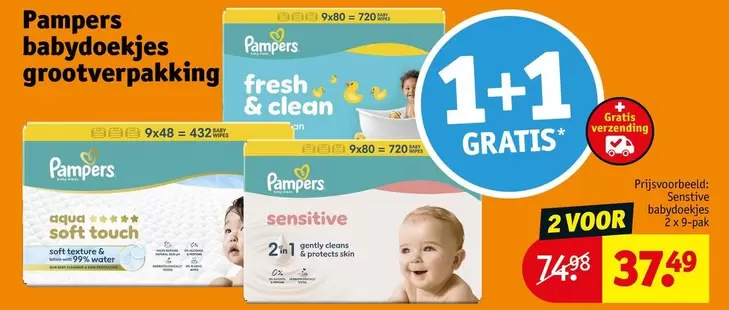 Pampers - Babydoekjes Grootverpakking
