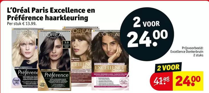 Paris - Excellence en Préférence haarkleuring