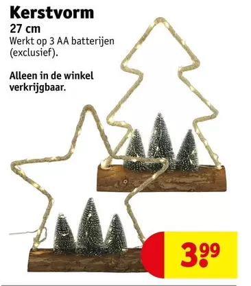 Op - Kerstvorm