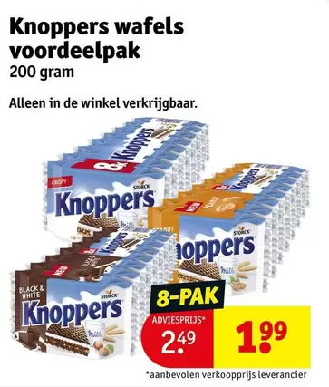 De - Knoppers wafels voordeelpak