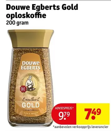 Douwe Egberts - Gold oploskoffie