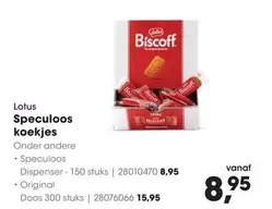 Lotus - Speculoos koekjes Dispenser - 150 stuks | 28010470