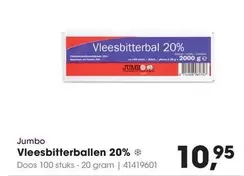 Jumbo - Vleesbitterballen 20%